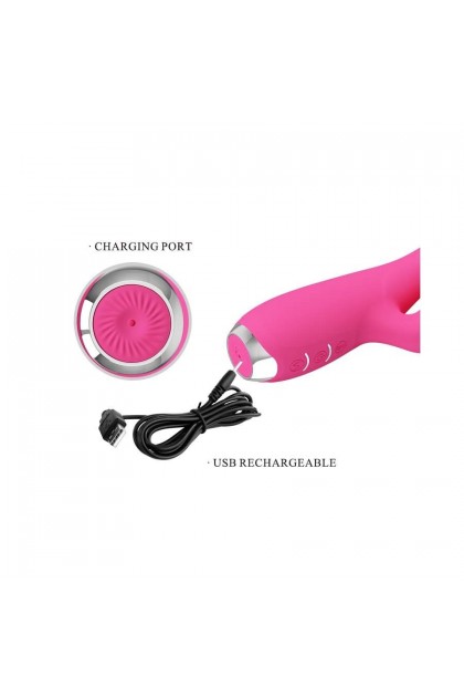 Vibro rabbit licking rachel 11 x 3.5cm violet - Love Shop Avenue