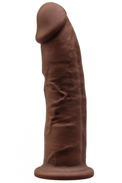 GODE RÉALISTE MARRON DOUBLE DENSITÉ N° 2 - 15 CM