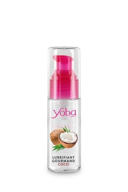 Lubrifiant intime gourmand noix de coco - Love Shop Avenue