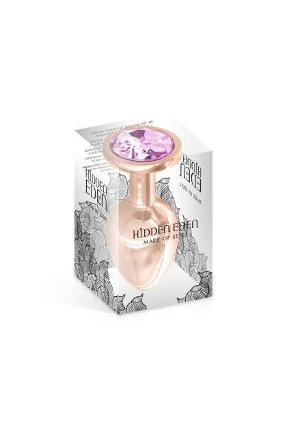 Plug bijou or rosé pink angel 90g taille m - Love Shop Avenue