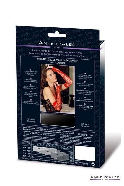 MITAINE LILIANA ROUGE - ANNE D'ALES