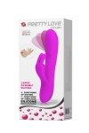 VIBROMASSEUR RABBIT PRETTY LOVE DYLAN - ROSE
