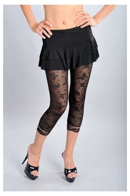 LEGGING RESILLE PAPILLONS - TU