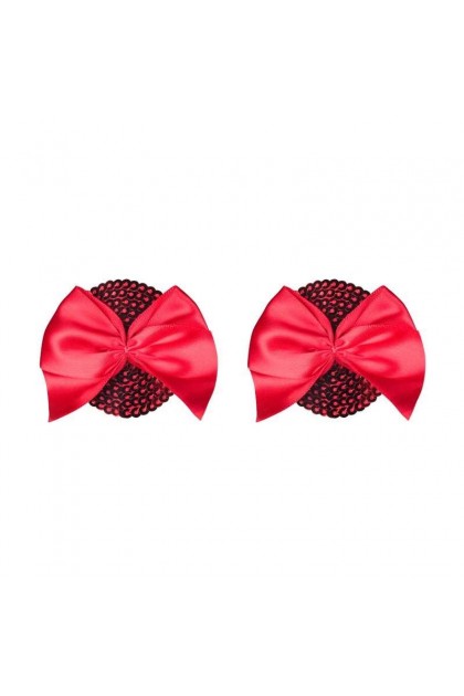 Cache-TÉTONS ROUGE GIFTELLA - GIFTELLA NIPPLE COVERS - OBSESSIVE