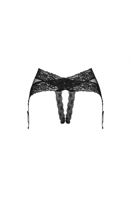 Porte-JARRETELLE NOIR LACRISIA GARTER BELT - OBSESSIVE - XS/S