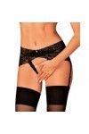 Porte-JARRETELLE NOIR LACRISIA GARTER BELT - OBSESSIVE - M/L