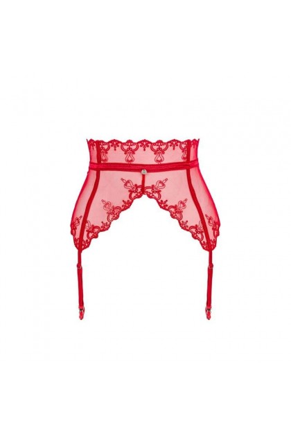PORTE-JARRETELLE ROUGE LONESIA GARTER BELT - OBSESSIVE - S/M