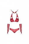 Costume rouge vampines  - OBSESSIVE - S/M - Love Shop Avenue