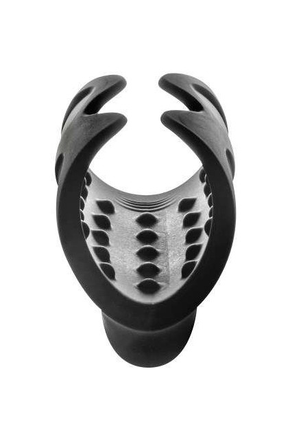 Masturbateur bague 10 vitesses à picots - BLUE JUNKER