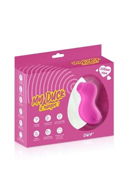 Stimulateur clitoridien à pulsations my duck rose - Love Shop Avenue