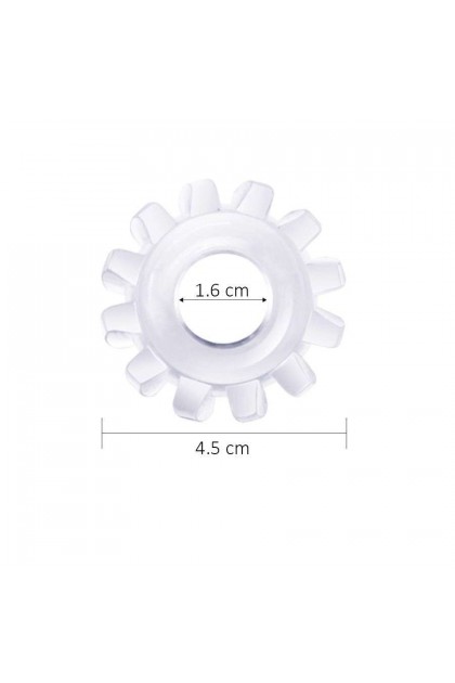 Anneau pénien power plus transparent - Love Shop Avenue