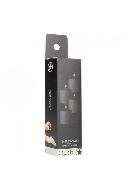 Lot de 4 bougies tease candle figue noire 24g - Love Shop Avenue