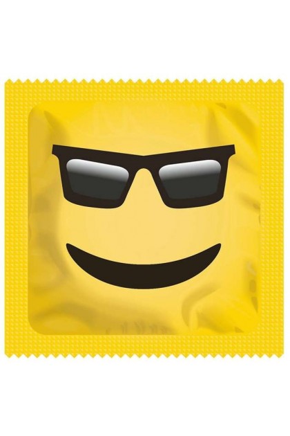 Préservatifs perlés emoji x100 - Love Shop Avenue