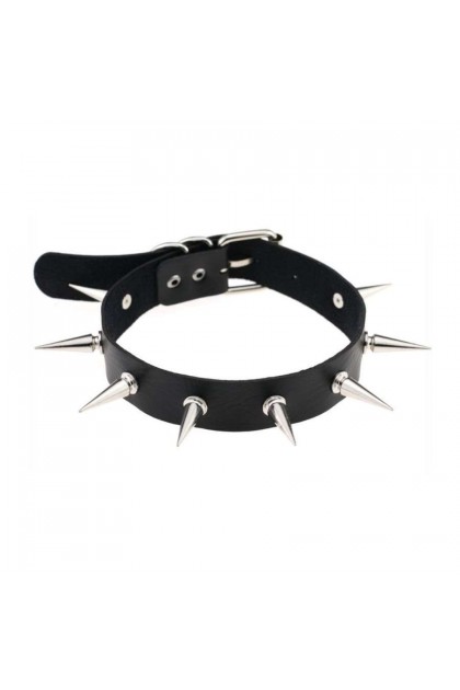 Collier à points piky lish noir - Love Shop Avenue