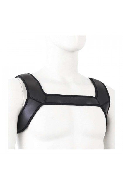 Harnais néoprène protector muscle noir - L/XL - Love Shop Avenue