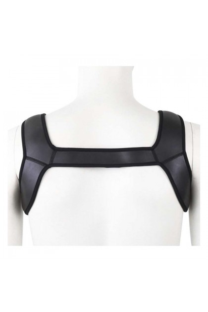 Harnais néoprène protector muscle noir - L/XL - Love Shop Avenue