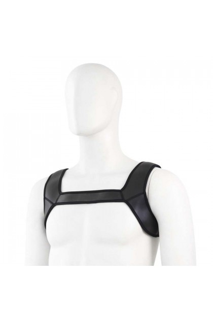 Harnais néoprène protector muscle noir - L/XL - Love Shop Avenue
