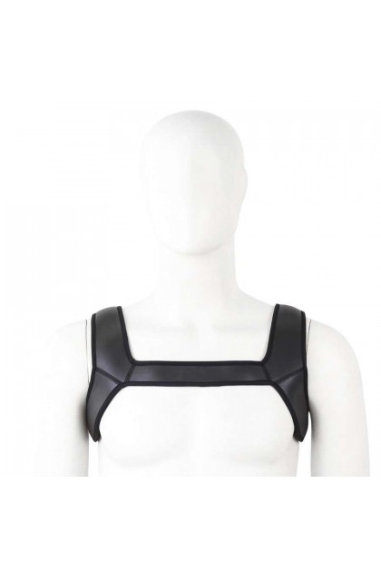 Harnais néoprène protector muscle noir - L/XL - Love Shop Avenue