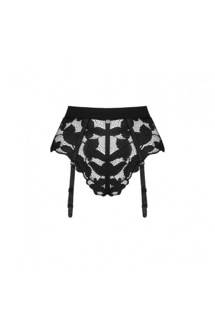 Culotte jarretière editya noire - OBSESSIVE - M/L - Love Shop Avenue