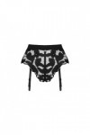 Culotte jarretière editya noire - OBSESSIVE - M/L - Love Shop Avenue