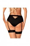 Culotte jarretière editya noire - OBSESSIVE - M/L - Love Shop Avenue