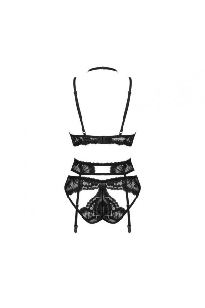 Ensemble 3 pièces noir alessya - XS/S - Love Shop Avenue