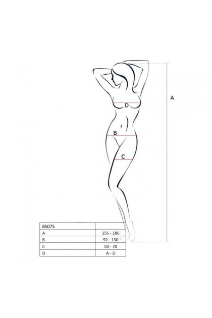 Bodystocking blanc bs075w - TU - Love Shop Avenue