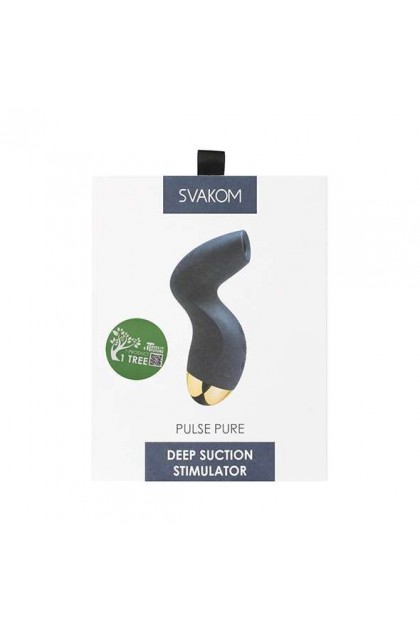 Vibromasseur à air pulsé pulse pure svakom - BLEU NUIT