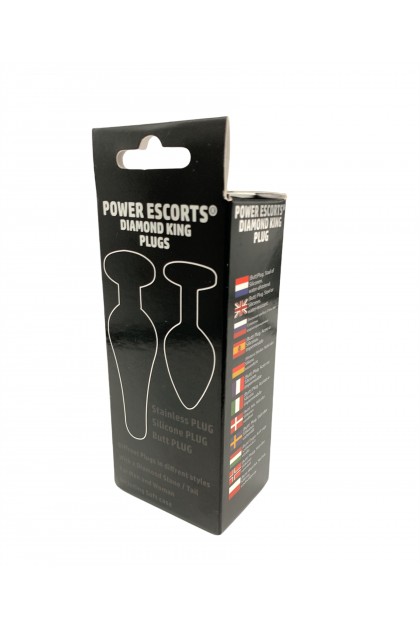 PLUG BIJOU ALUMINIUM COULEUR ARGENT/ROSE - BR137L - L