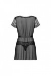Peignoir noir  alluria - OBSESSIVE - L/XL - Love Shop Avenue