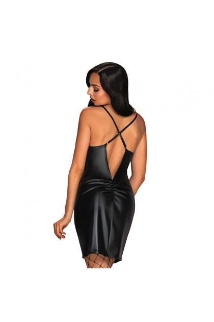 Robe noire yollanda dress - OBSESSSIVE - S/M - Love Shop Avenue