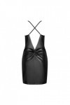 Robe noire yollanda dress - OBSESSSIVE - S/M - Love Shop Avenue