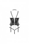 Corset noir avec string alessya - OBSESSIVE - M/L - Love Shop Avenue