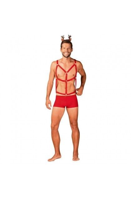Costume noel pour homme ms reindy - OBSESSIVE - S/M