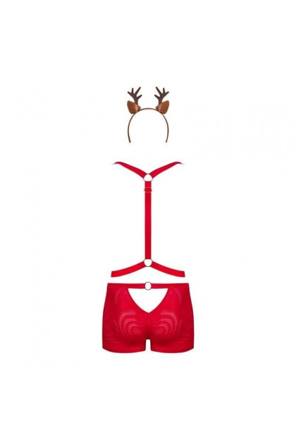 Costume noel pour homme ms reindy - OBSESSIVE - S/M
