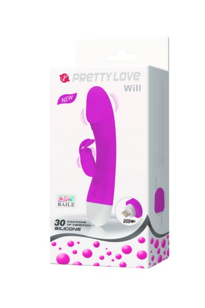 VIBROMASSEUR RABBIT PRETTY LOVE WILL