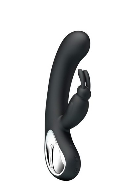 Vibromasseur rabbit pretty love webb noir - Love Shop Avenue