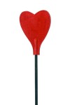 TAPETTE AVEC CLAQUETTE CUIR EN COEUR