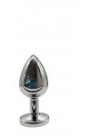 Plug bijou aluminium couleur argent/violet - L - Love Shop Avenue