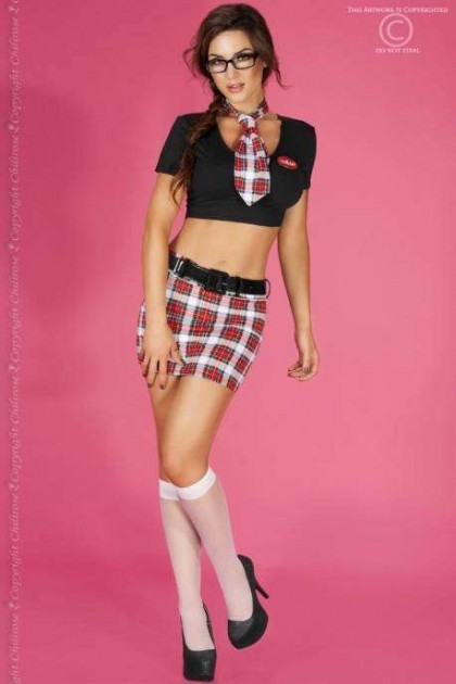 COSTUME ECOLIERE CHILIROSE - CR-3639 - S/M