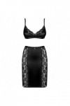 Soutien-GORGE + JUPE NOIRE BLANITA - OBSESSIVE - S/M