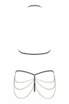 Ensemble lingerie bijoux 2 pieces noir redella micro set - L/XL