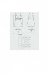NUISETTE  NOIR IDILLIA BABYDOLL - OBSESSIVE - L/XL