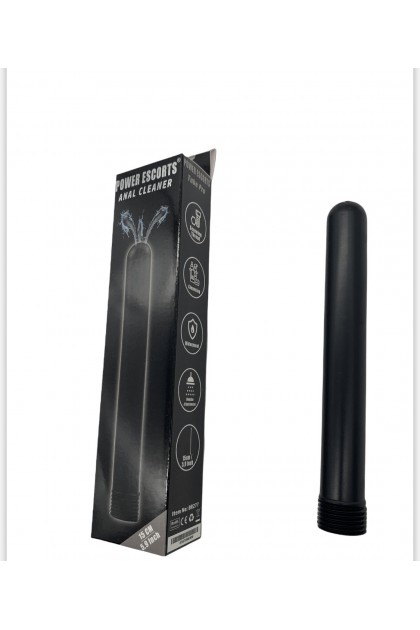 Embout de douche anal plastique noir - BR277 - Love Shop Avenue