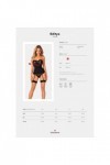 Corset noir avec string editya - OBSESSIVE - XS/S - Love Shop Avenue