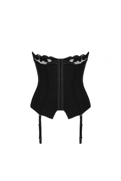 Corset noir avec string editya - OBSESSIVE - M/L - Love Shop Avenue