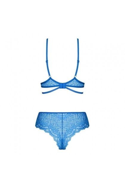 Ensemble de lingerie bleu bluellia set - L/XL - Love Shop Avenue