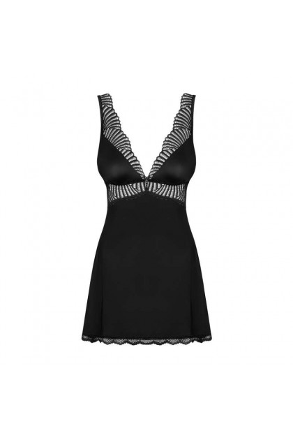 Nuisette  noir klarita babydoll - OBSESSIVE - S/M - Love Shop Avenue