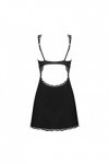 Nuisette  noir klarita babydoll - OBSESSIVE - L/XL - Love Shop Avenue