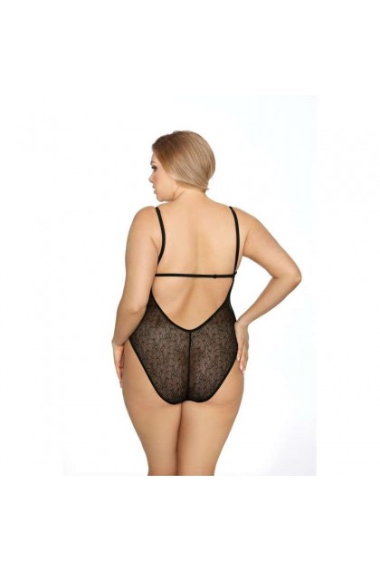 Body noir iona - 3XL/4XL - Love Shop Avenue